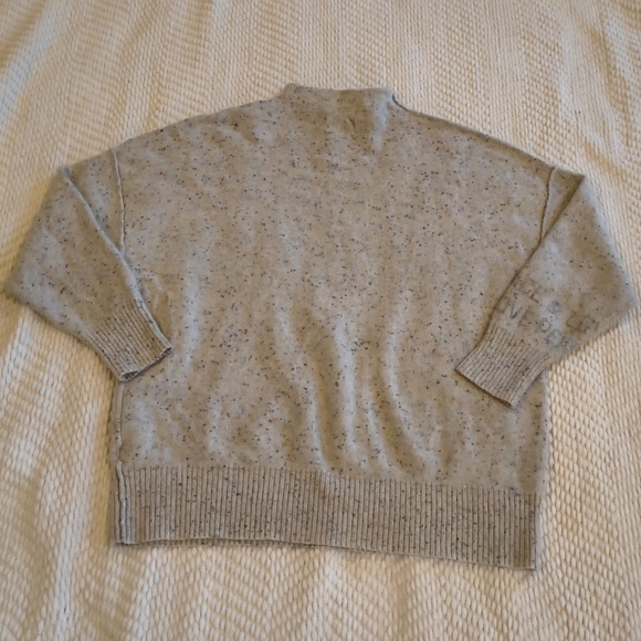 New Anthropologie Pilcro Cashmere Speckled Star Motif Sweater - Picture 4 of 6